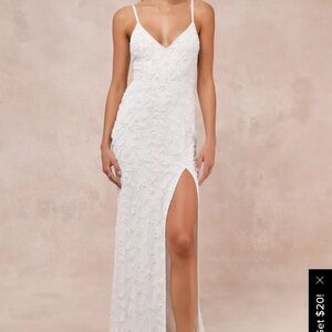 Lulus wedding dress
